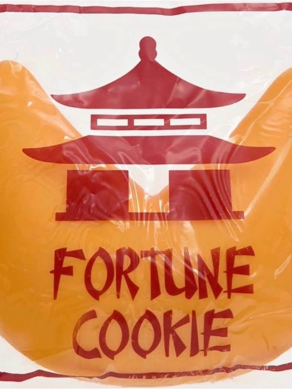 Fortune Cookie jumbo Squishie